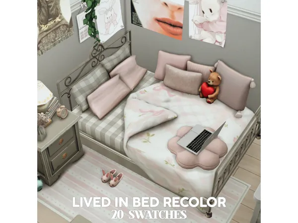 [gloomiee] lived in bed recolor