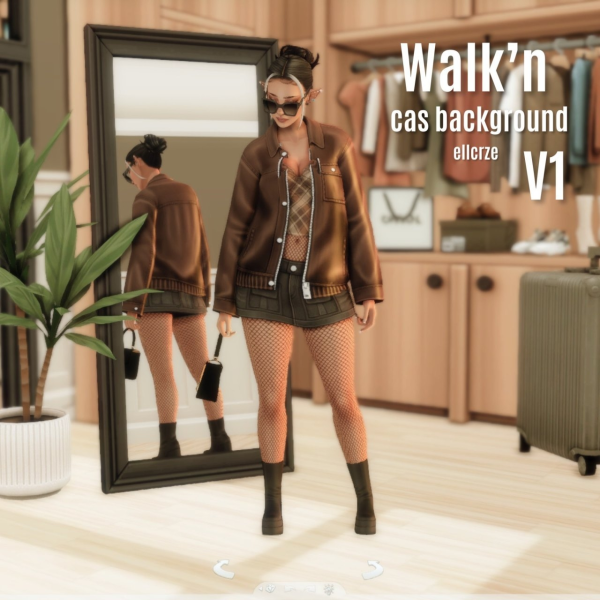 Maxis Match Ellcrze CAS Backgrounds by MsModern - The Sims 4 Custom Content