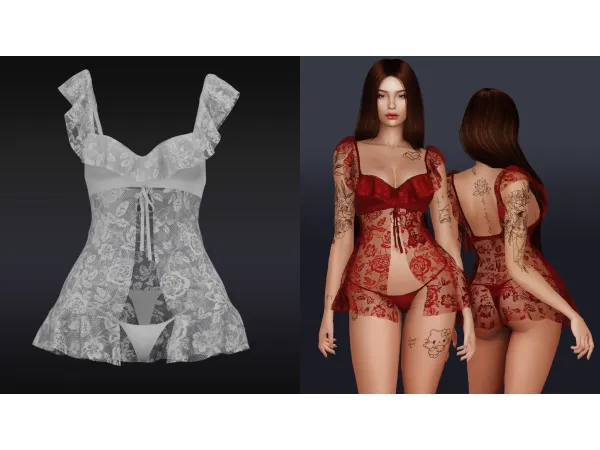 Alpha Delicate Remake by Beto - The Sims 4 Custom Content