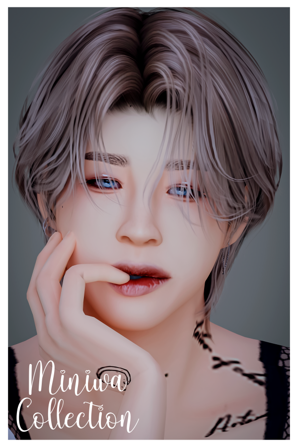 Alpha BTS JIMIN MUSE EARRING by simsfinds - The Sims 4 Custom Content