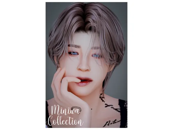 Alpha BTS JIMIN MUSE EARRING by Tsumiki Miniwa - The Sims 4 Custom Content