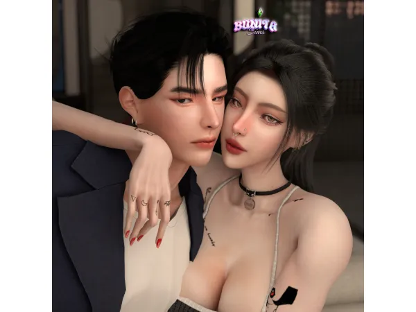 Mix [BNTS] Random couple poses 9 by BonitaSims - The Sims 4 Custom Content