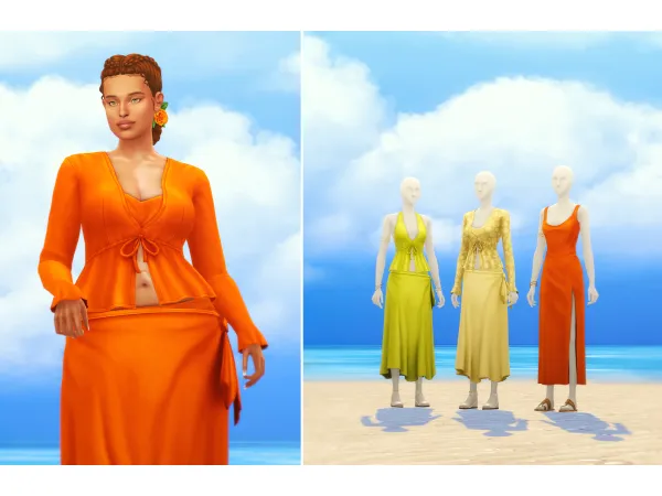 Maxis Match Summer in Tartosa 2024 by Rusty's - The Sims 4 Custom Content