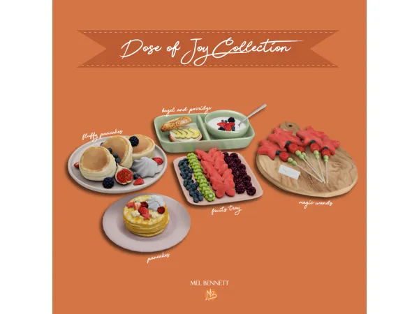 Alpha Dose of Joy Collection - The Sims 4 Custom Content
