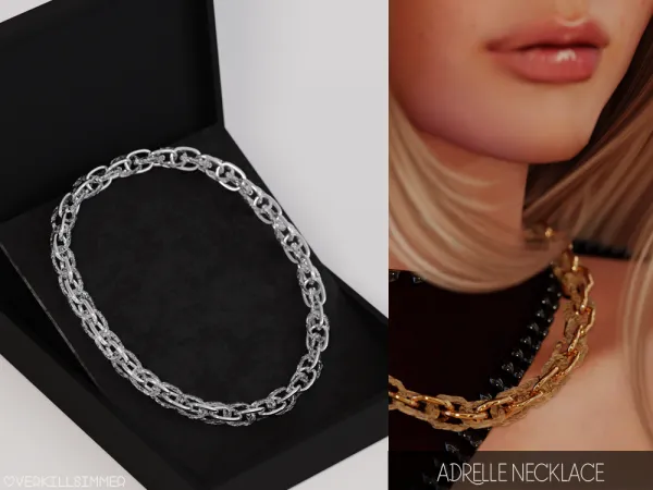 Mix Adrelle necklace - The Sims 4 Custom Content