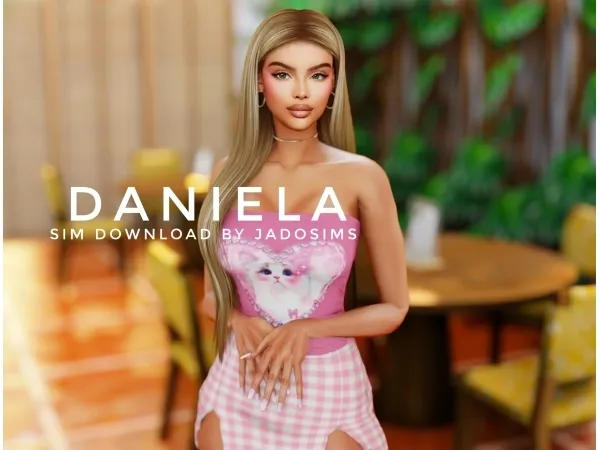 Alpha Daniela (Sim Download) - The Sims 4 Custom Content