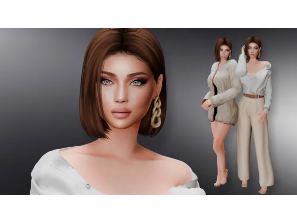 Alpha Alison by Jolea - The Sims 4 Custom Content