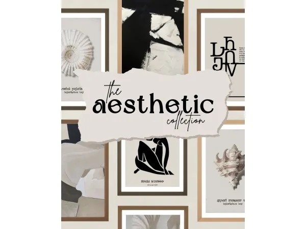 Maxis Match the aesthetic collection by bbygyal123 - The Sims 4 Custom Content