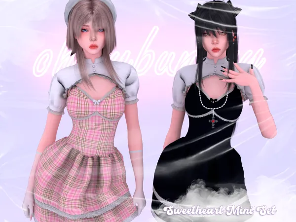 Alpha SWEETHEART MINI SET - The Sims 4 Custom Content