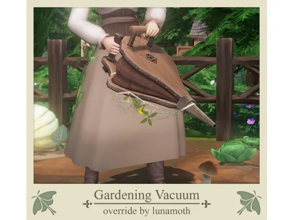 Gardening Vacuum Override by  lunamoth