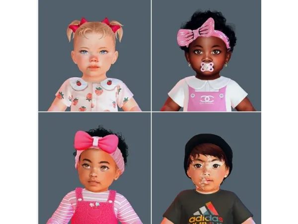 Mix Sim Dump 26 Infants by Depressed Simmer - The Sims 4 Custom Content