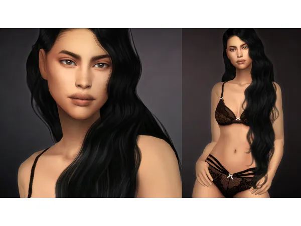Alpha Ashley Skin Overlay by Remussirion - The Sims 4 Custom Content