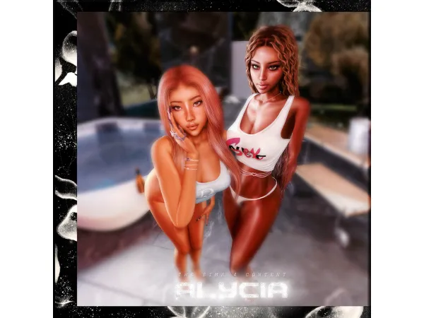 Alpha vyxen alycia set - The Sims 4 Custom Content