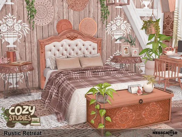 Alpha Rustic Retreat - The Sims 4 Custom Content
