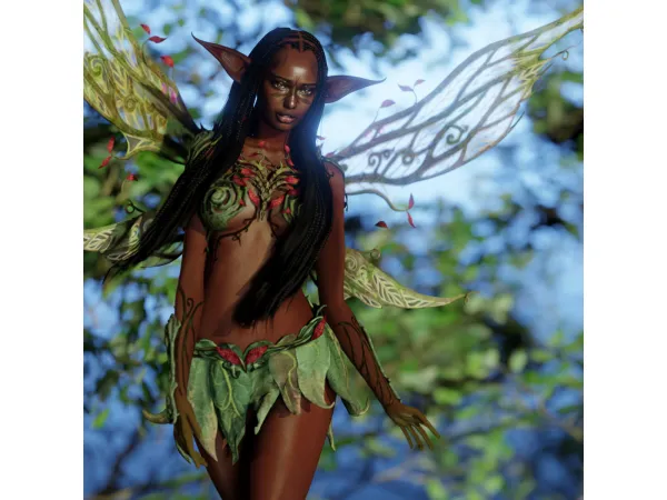 Alpha Venus Plant Set by simsonico - The Sims 4 Custom Content