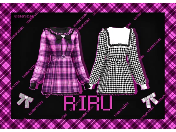 Alpha Riru Set by usamarusims - The Sims 4 Custom Content