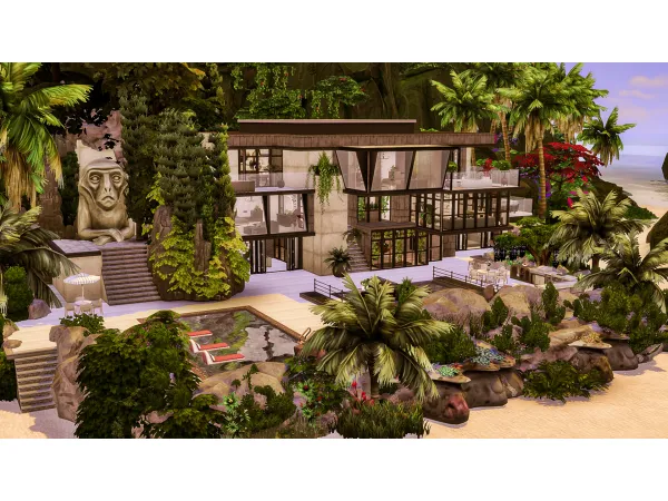 Alpha On The Rock by Danuta720 - The Sims 4 Custom Content