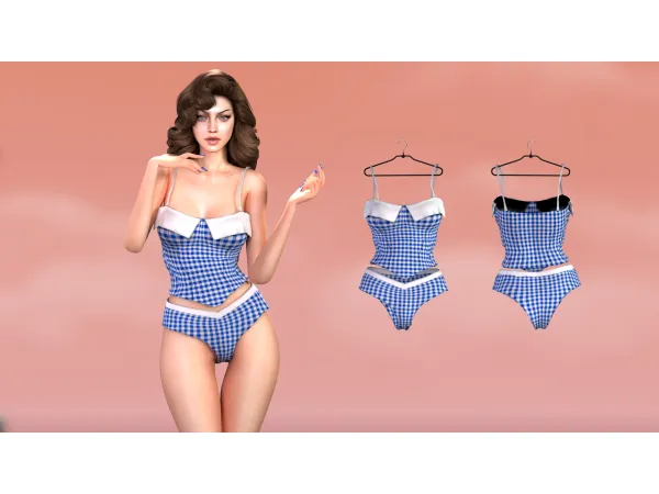 Alpha Lila Set by astya96 - The Sims 4 Custom Content