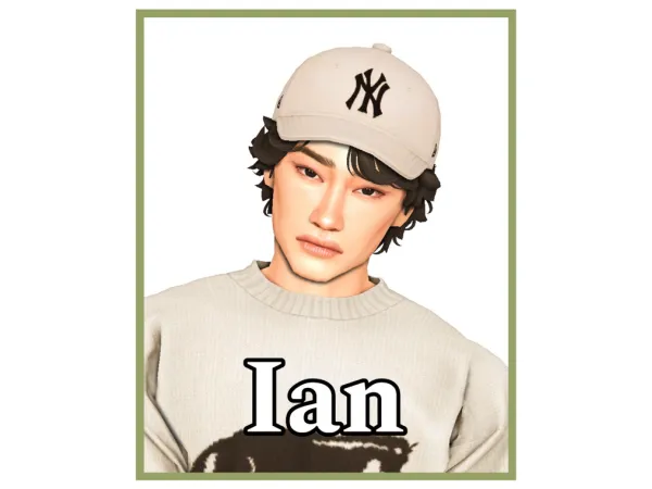 Maxis Match Ian sim by leafblis - The Sims 4 Custom Content