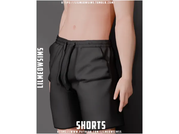 Mix Male Outfit Set Shorts by lilmeowsims - The Sims 4 Custom Content