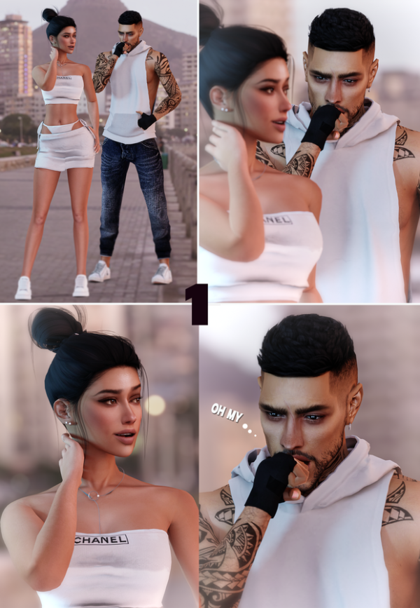 Alpha HOT MOMENTS POSE PACK 2 by simsfinds - The Sims 4 Custom Content