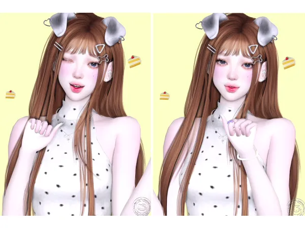 Mix [JJJ] Titamisu cake - The Sims 4 Custom Content