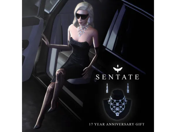 Maxis Match 17 Year Anniversary Gift by sentate - The Sims 4 Custom Content
