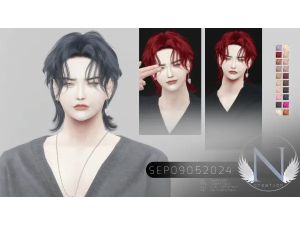 Alpha NILYNHAIR SEP052024 - The Sims 4 Custom Content