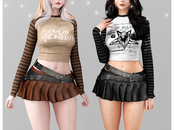 Alpha Boy in a dream Mini set - The Sims 4 Custom Content