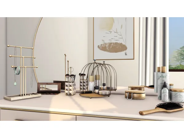 Alpha Deluxe Bedroom Clutter by Lapanemona - The Sims 4 Custom Content