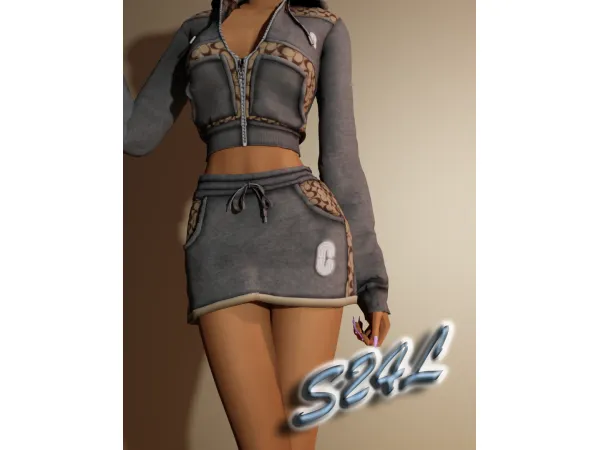 Alpha Coach Female Signature set by Sailor24Love Sims - The Sims 4 Custom Content