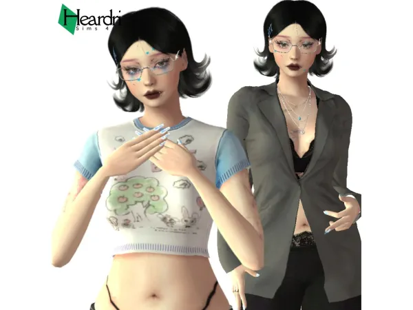 Mix Jada Moss by Heardri - The Sims 4 Custom Content