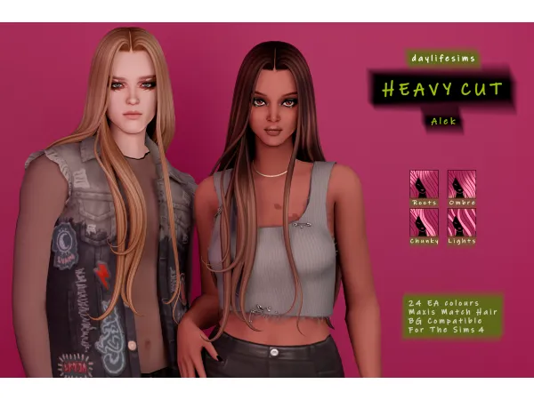 HEAVY CUT SET - Alek by Daylife Sims