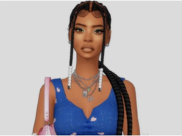 Mix Jazlyn Barlow by Riley420sims - The Sims 4 Custom Content