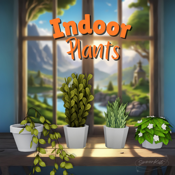 Alpha mm indoor plants by simmerkatex - The Sims 4 Custom Content