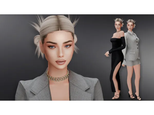 Alpha Skye Sim by Jolea - The Sims 4 Custom Content
