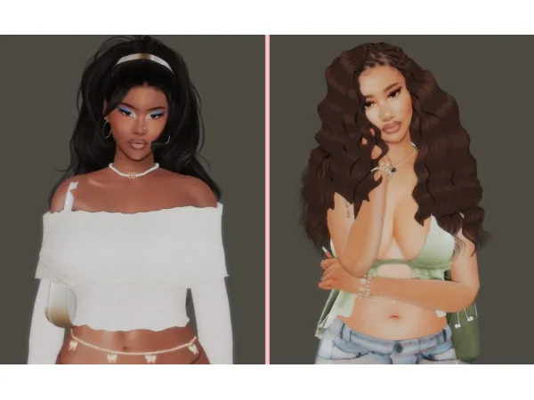 Mix April Simdump by Darkwaifu - The Sims 4 Custom Content