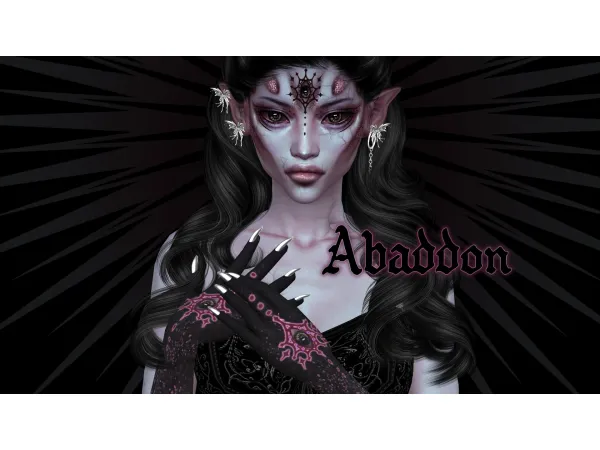 Abaddon Makeup Set by EvilQuinzel
