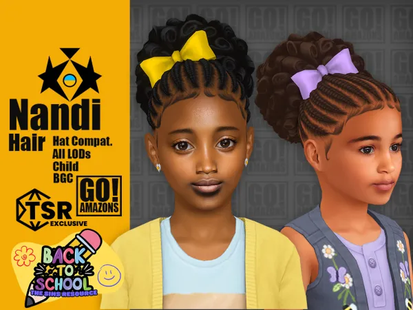 Maxis Match Nandi by goamazons - The Sims 4 Custom Content