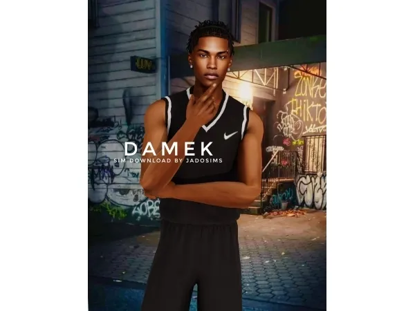 Alpha Damek (Sim Download) - The Sims 4 Custom Content