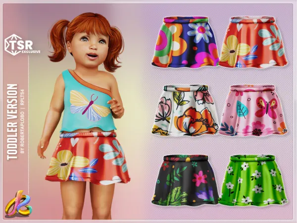 Alpha RobertaPLobo's Bottom 287 Toddler - The Sims 4 Custom Content