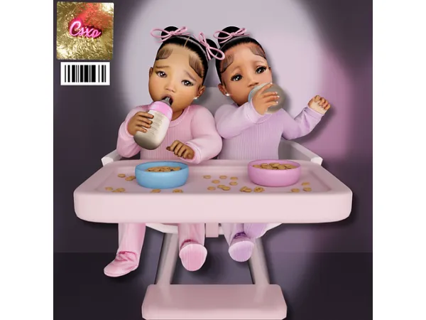 Alpha Shayla Serina Hair by cecesimsxo - The Sims 4 Custom Content