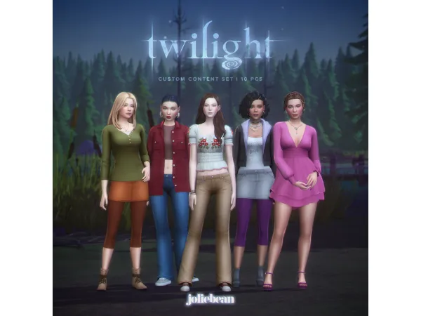 Maxis Match Twilight Set by Joliebean - The Sims 4 Custom Content