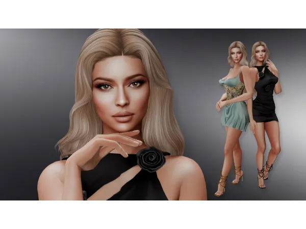 Alpha Robin Sim by Jolea - The Sims 4 Custom Content