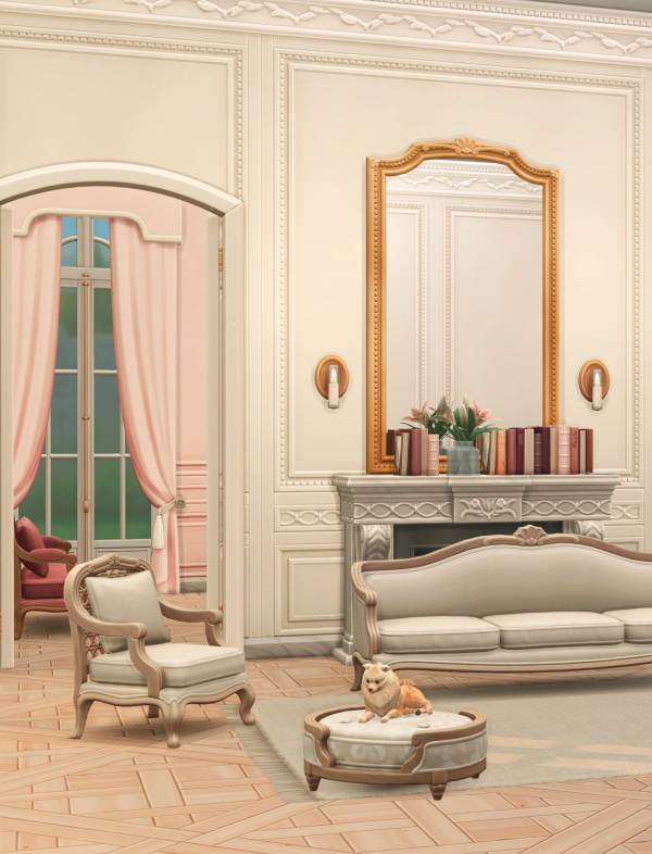 Maxis Match CHATEAU Part 6 by simsfinds - The Sims 4 Custom Content