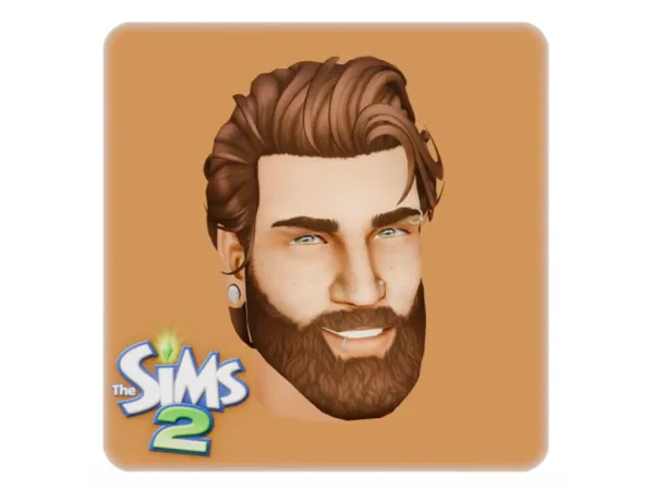 4t2 Movie Star Hair by goamazons wo Fisherman Hat by softerhaze TheTeddyBearD by igorstory - The Sims 2 Custom Content