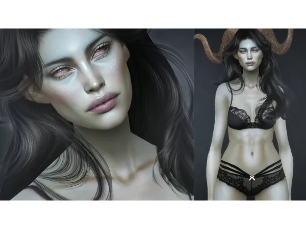 Alpha Avery Skin Fantasy by Remussirion - The Sims 4 Custom Content