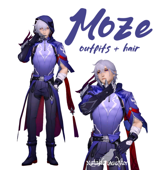 Maxis Match Moze set Auditore by simsfinds - The Sims 4 Custom Content