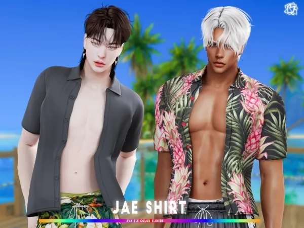 Alpha Jae Shirt brsims - The Sims 4 Custom Content