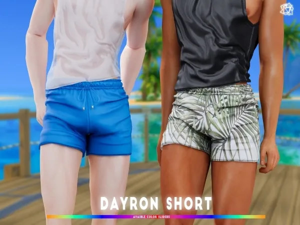 Alpha Dayron Short BRsims - The Sims 4 Custom Content